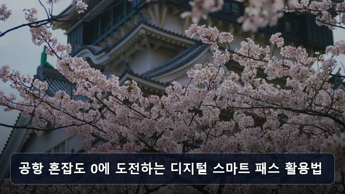 공항 혼잡도 0에 도전하는 디지털 스마트 패스 활용법 관련 이미지