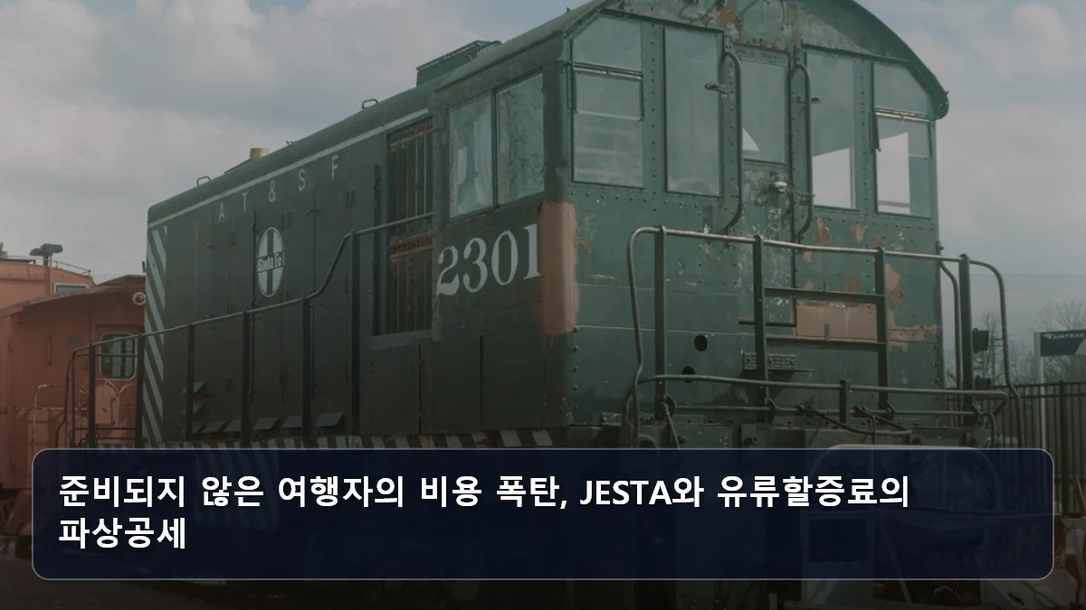 준비되지 않은 여행자의 비용 폭탄, JESTA와 유류할증료의 파상공세 관련 이미지